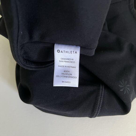 Athleta Stash Pocket Salutation Tight Leggings Black Size XS - Picture 10 of 11